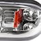 Spec-D Tuning 87-93 Ford Mustang 1 Piece Crystal Housing Headlight Chrome 2LCLH-MST87-RS - alternate 4